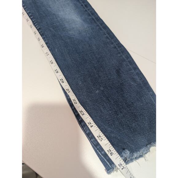 Mother The Rascal Ankle Snippet Fray in Moonlust Privateer Size 28 - Picture 10 of 10